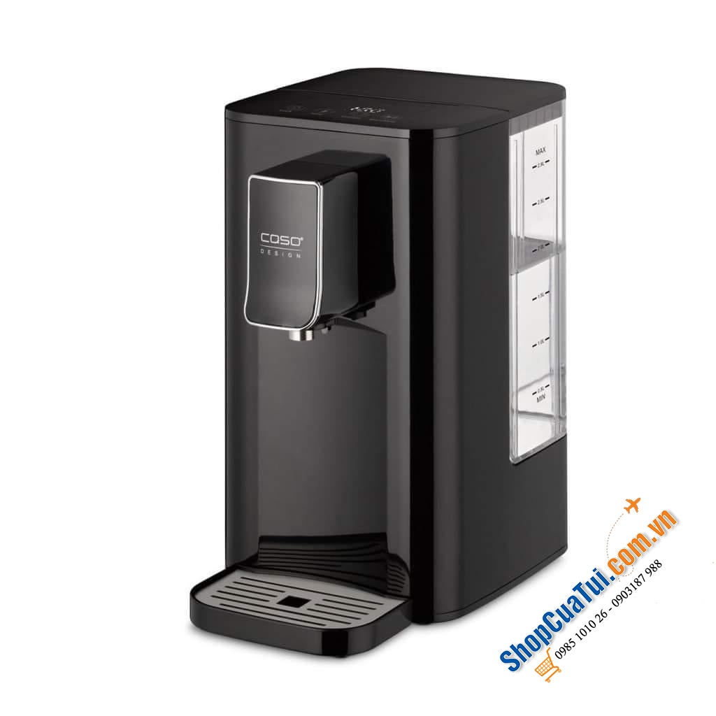Bình Thuỷ Điện Caso HW 550 - kiểu dáng thời trang, phù hợp với không gian những ngôi nhà hiện đại - dung tích 2,9 Lít, với 8 mức nhiệt độ (Hw550)