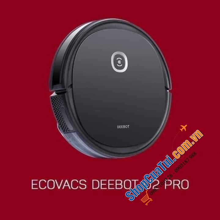 Robot hút bụi lau nhà Ecovacs Deebot U2 Pro - Bản Đức.