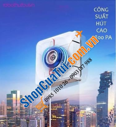 Robot lau kính Ecovacs Winbot 920 - kính sạch bong, nhà sáng bóng