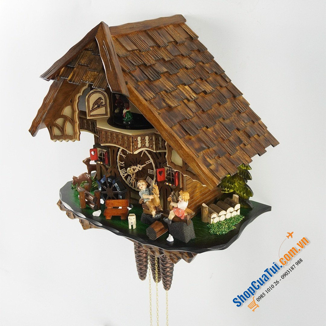 Đồng hồ Cuckoo Engstler 4916 MT Kuckucksuhr 34 cm (cơ) - Handmade in Germany