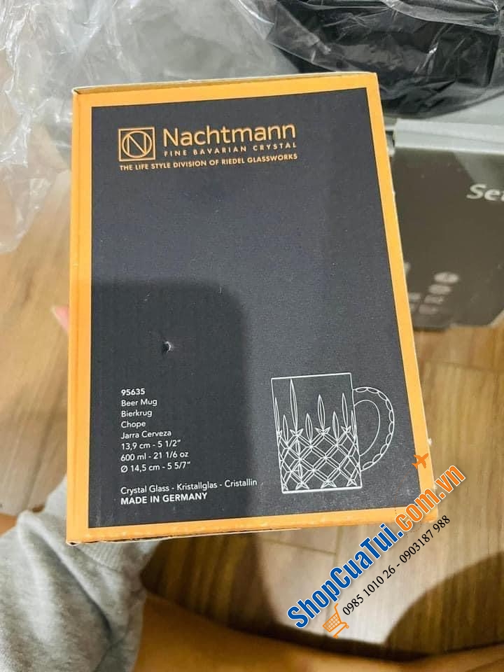 CỐC UỐNG BIA NATCHMANN 600ml - MADE IN GERMANY