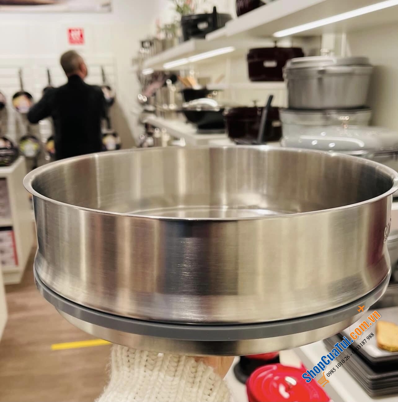 XỬNG HẤP STAUB 26 CM.