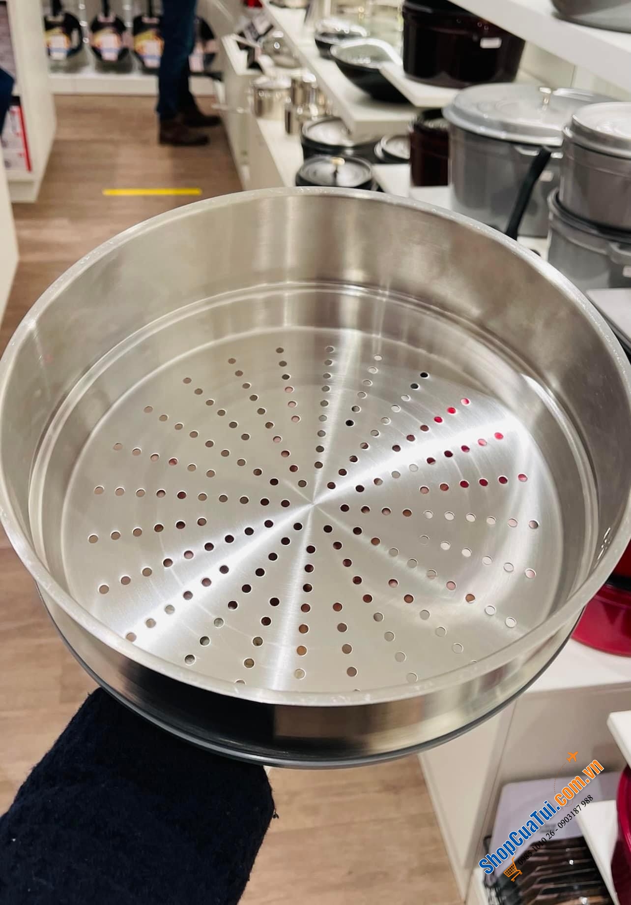 XỬNG HẤP STAUB 26 CM.