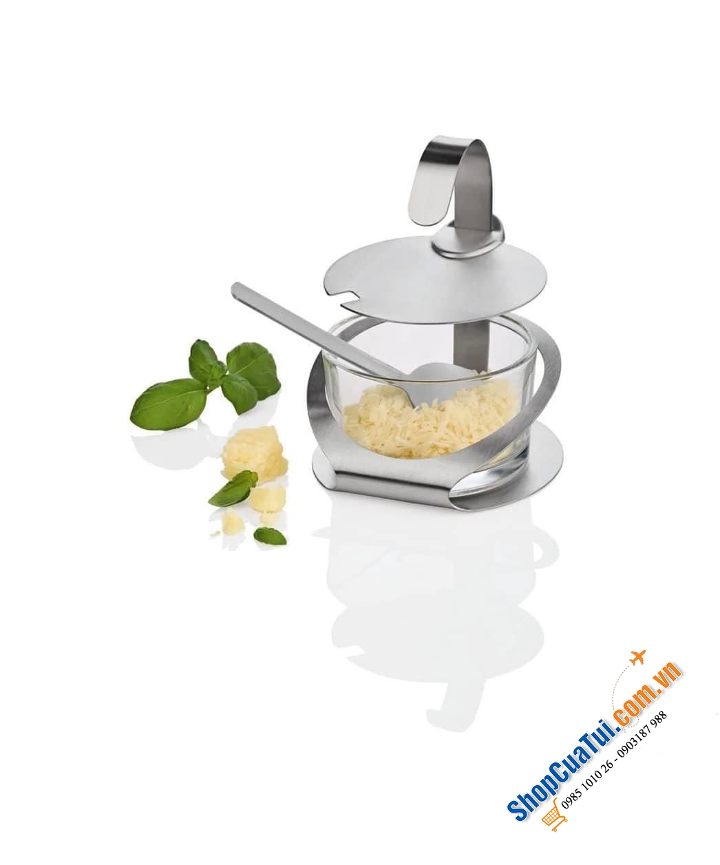 HŨ ĐỰNG GIA VỊ - ỚT GIẤM ĐỂ BÀN  ERNESTO.