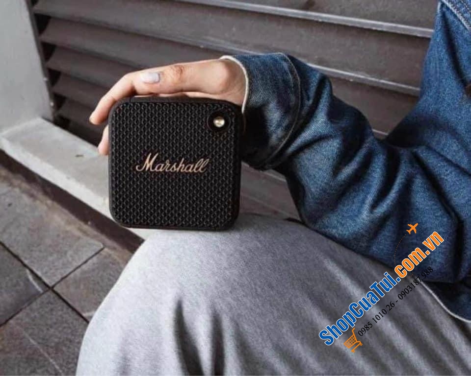 Loa Marshall Willen di động cho mọi chuyến đi hoàn hảo.