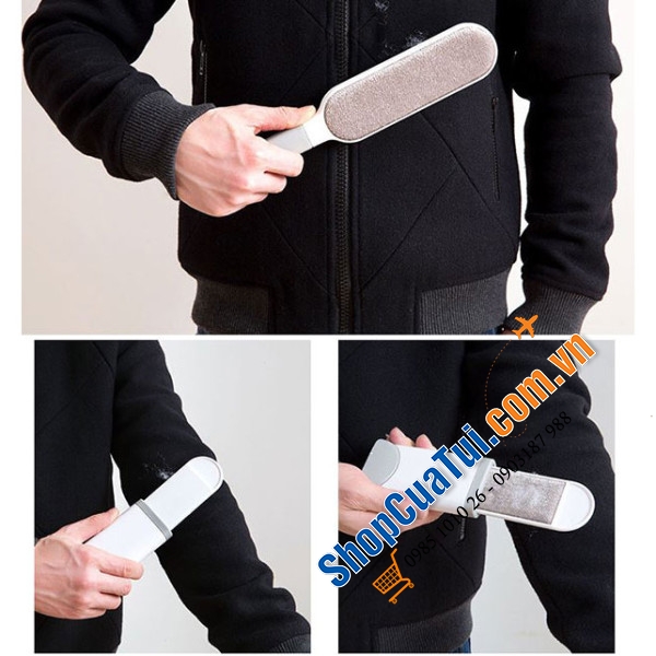SET 2 CÂY CHẢI GIÚP LOẠI BỎ CÁC LỚP LÔNG XÙ BÁM DÍNH TRÊN QUẦN ÁO, GHẾ SOFA, GHẾ XE Ô TÔ... ĐẶC BIỆT LÀ LÔNG THÚ CƯNG.
