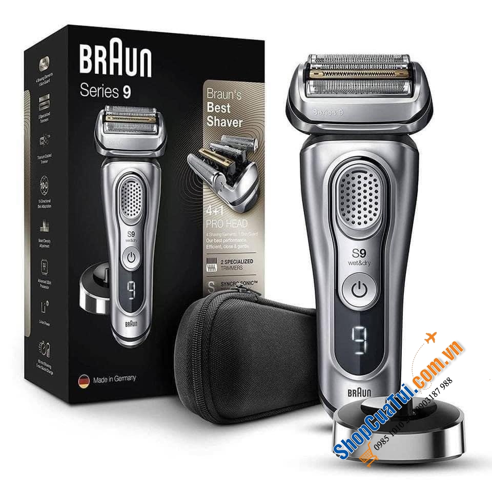 Máy cạo râu Braun 9330s Serie 9 Made in Germany.