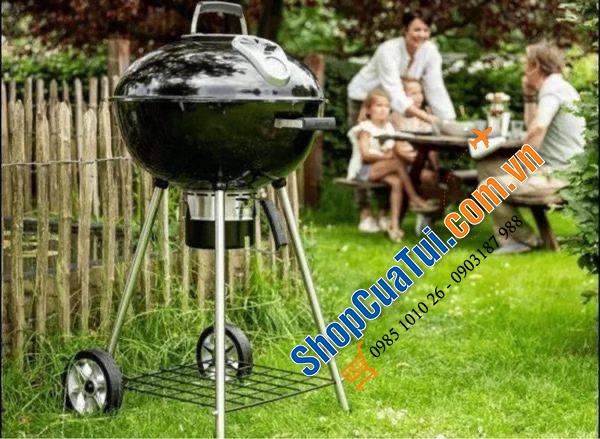 BẾP NƯỚNG THAN ngoài trời Napoleon nổi tiếng số 1 châu Âu - kt 112*59*70cm