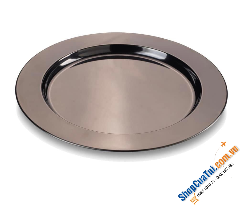 SET 2 ĐĨA INOX ECHTWERK 33 cm.