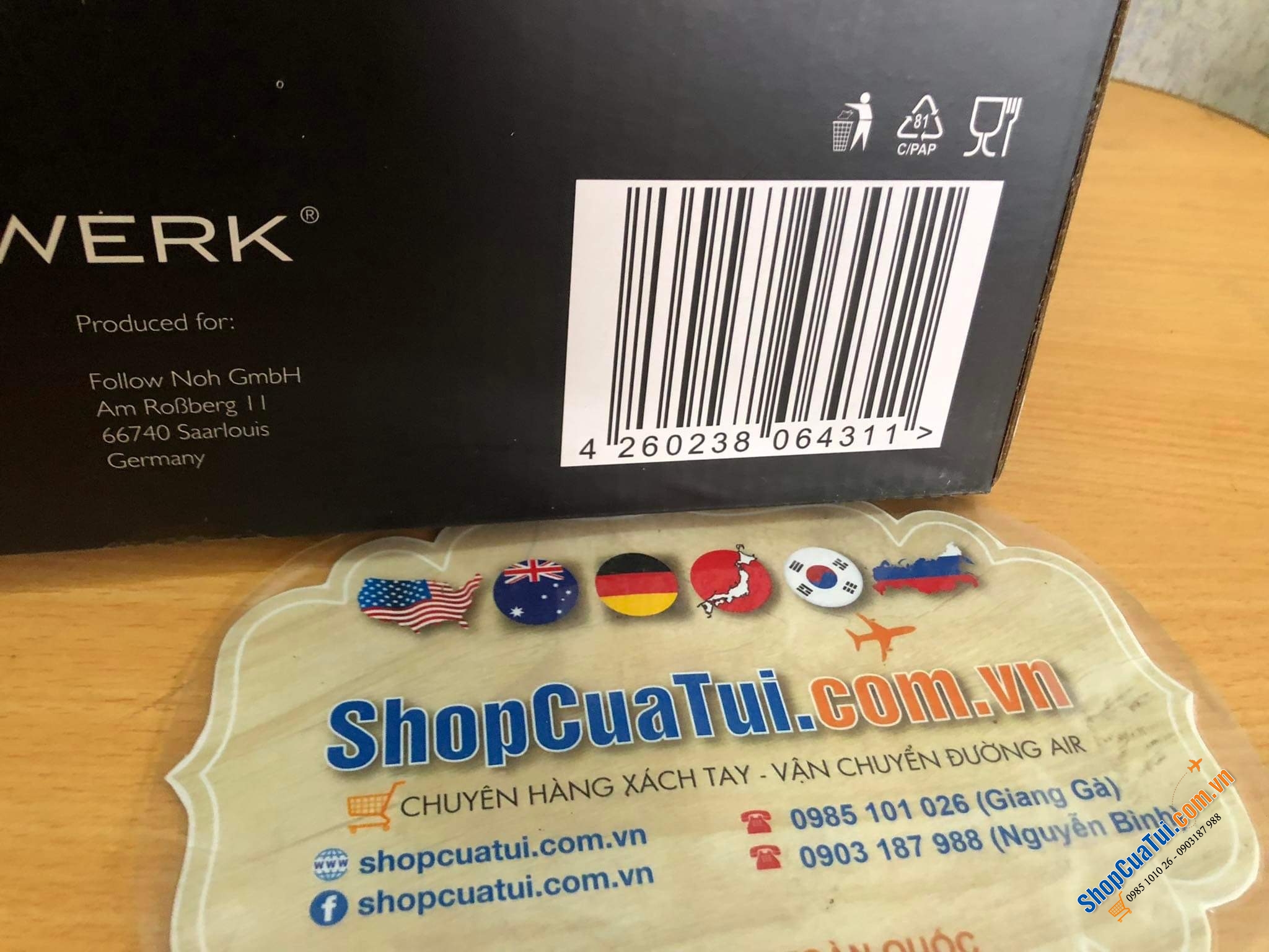 SET 2 ĐĨA INOX ECHTWERK 33 cm.