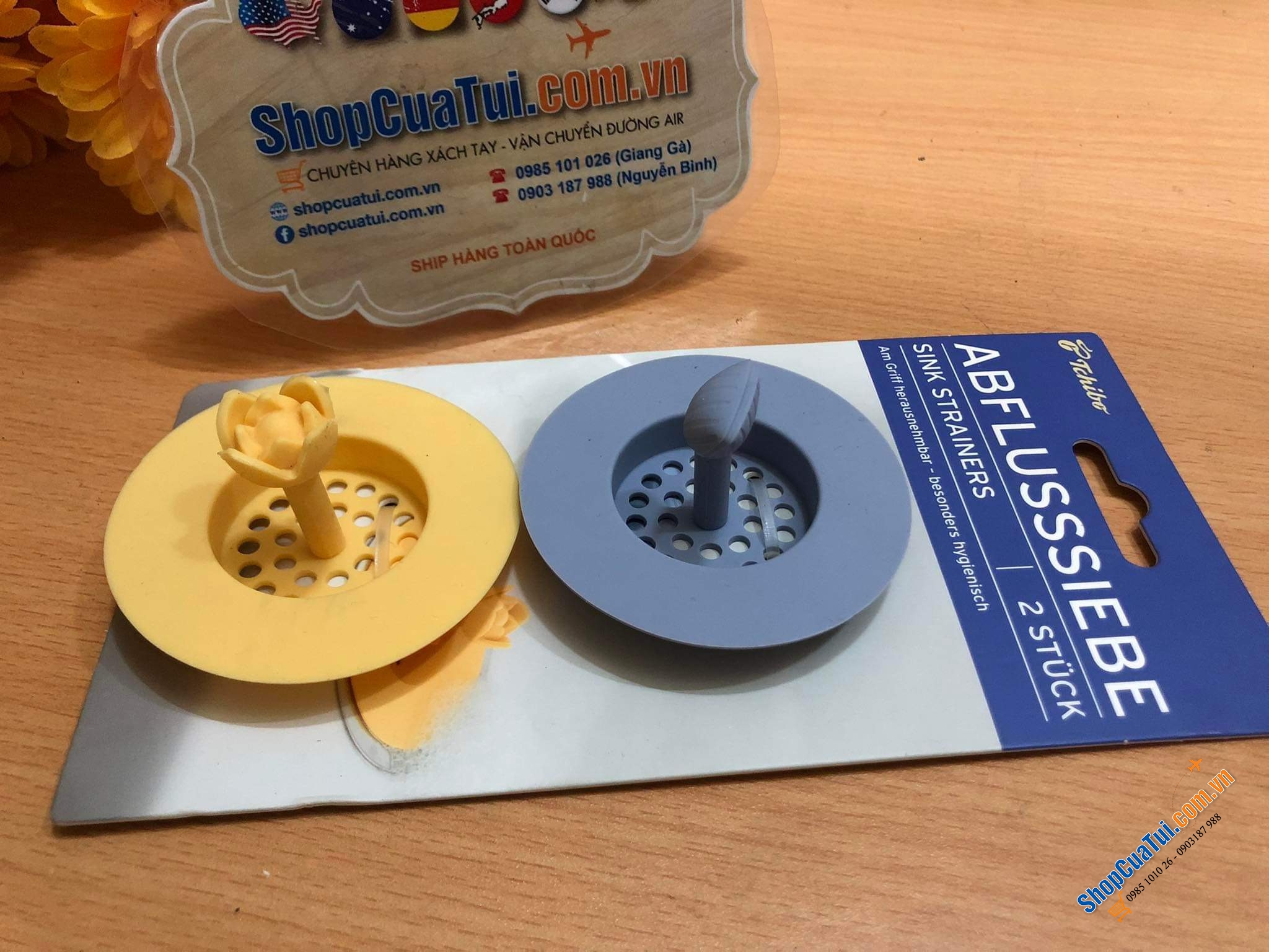 VỈ CHẮN BỒN RỬA SILICON TCHIBO.
