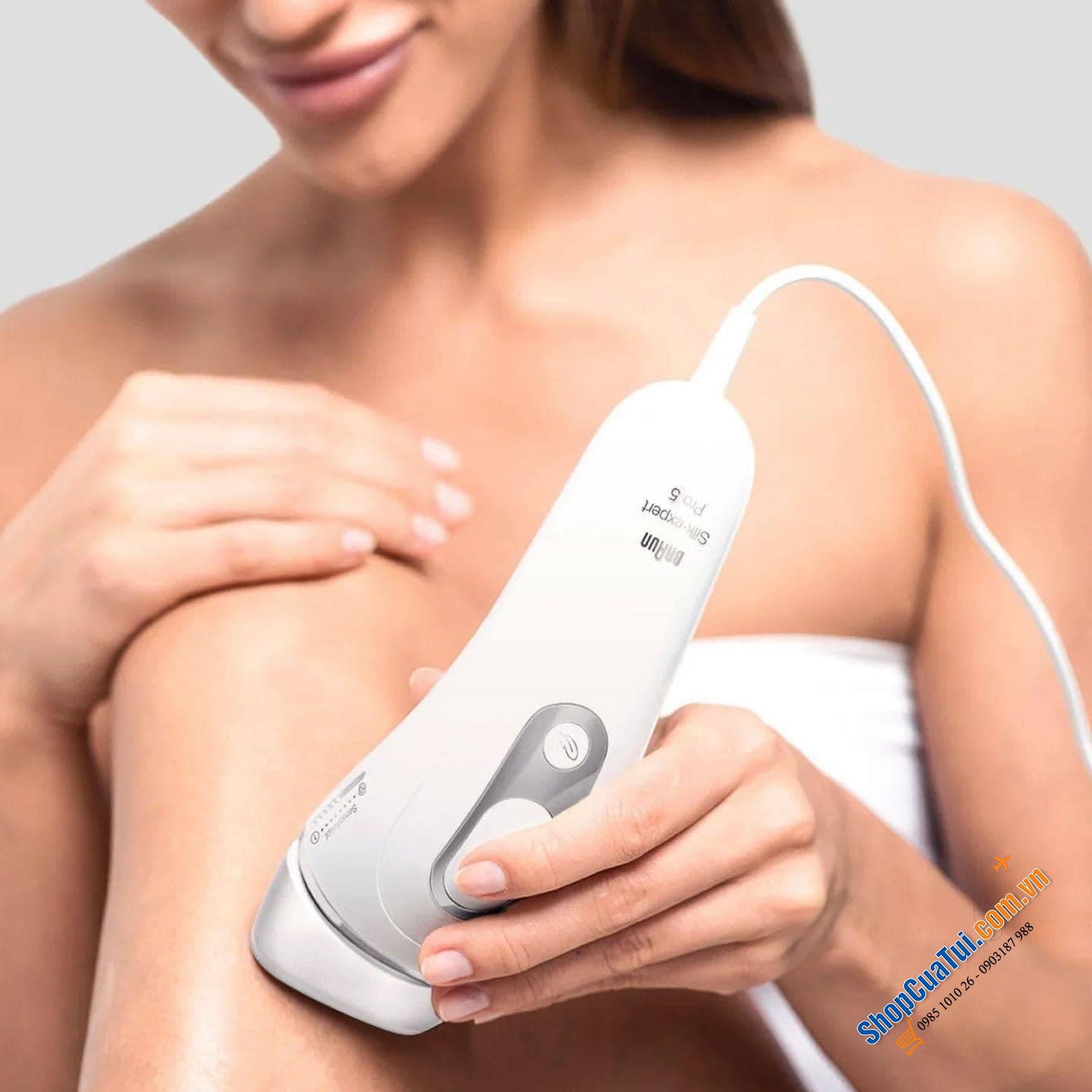 MÁY TRIỆT LÔNG BRAUN SILK-EXPERT PRO 5 - MADE IN UK.