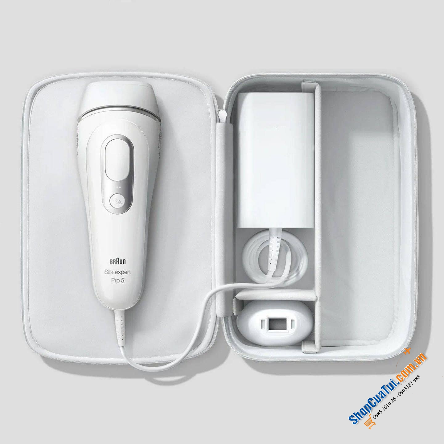MÁY TRIỆT LÔNG BRAUN SILK-EXPERT PRO 5 - MADE IN UK.