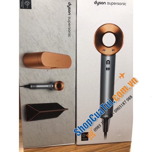 Máy sấy tóc Dyson Supersonic HD08 Hồng Fuchsia - cho mức gió siêu mạnh và giảm thời gian sấy khô tóc