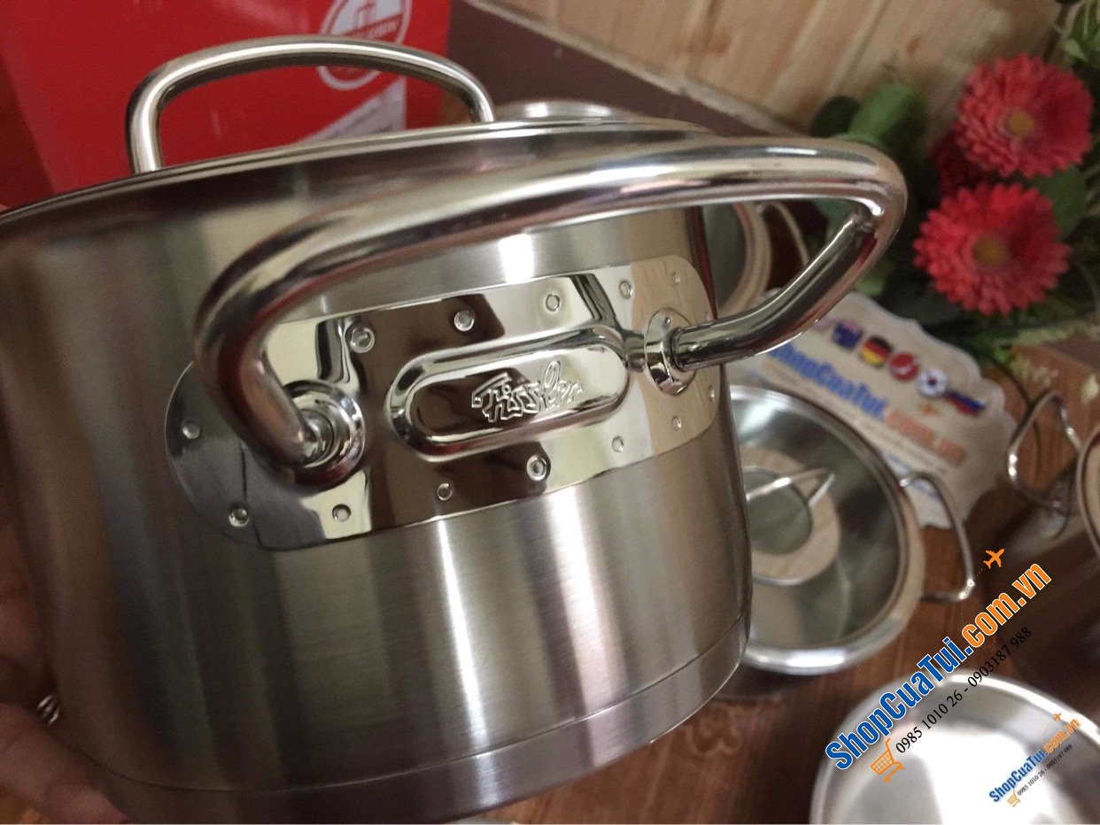 BỘ NỒI FISSLER ORIGINAL PROFI COLLECTION SET 5 MÓN - Made in Germany