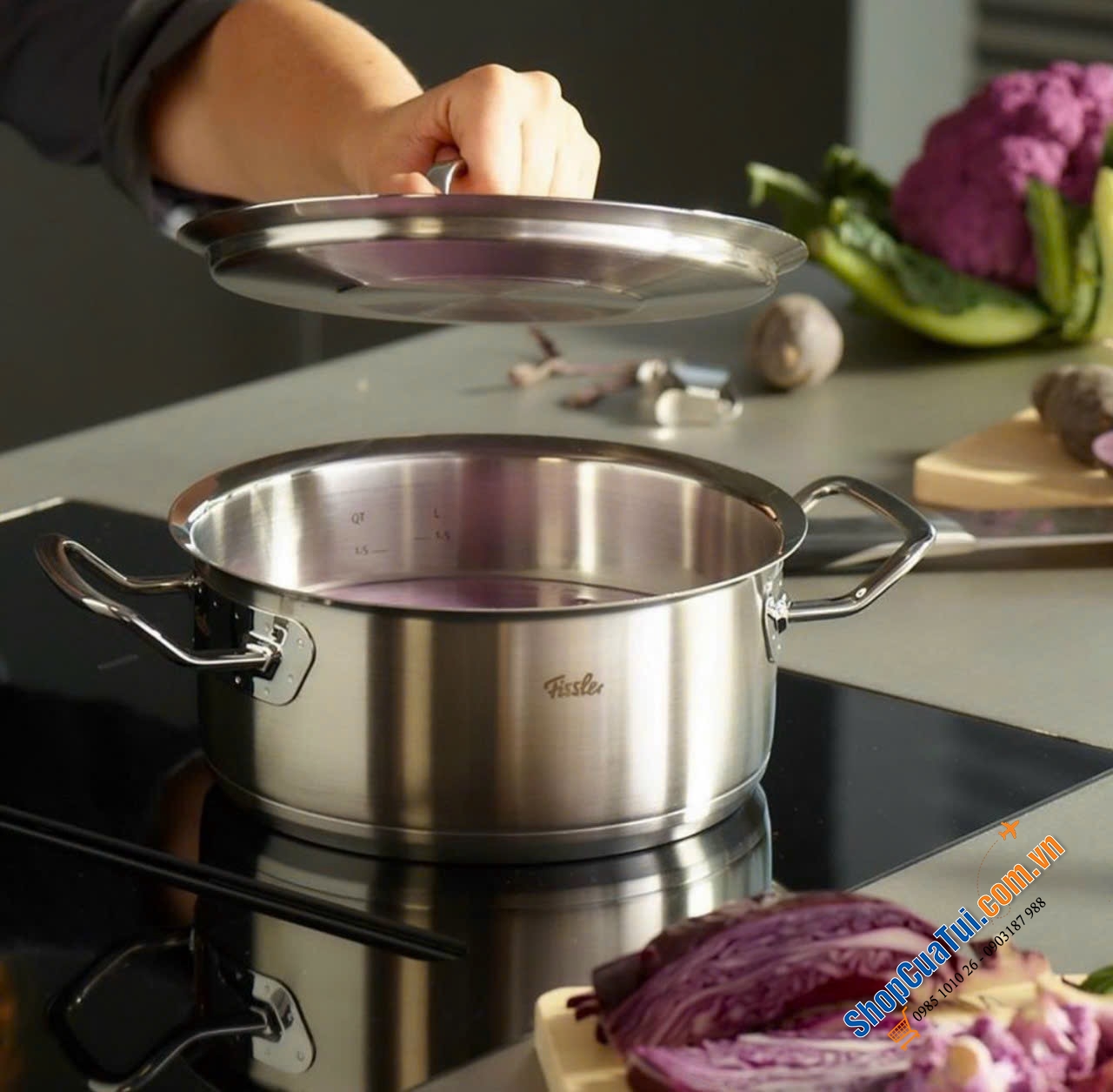 BỘ NỒI FISSLER ORIGINAL PROFI COLLECTION SET 5 MÓN - Made in Germany