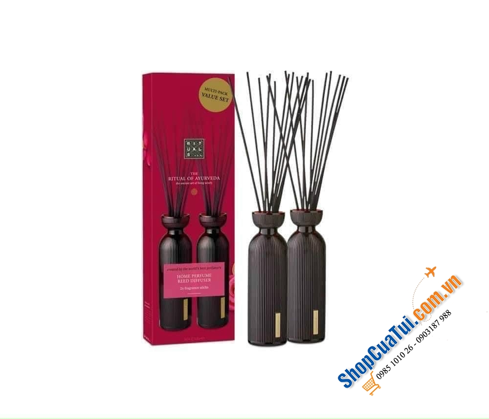 SET 2 TINH DẦU THƠM PHÒNG RITUALS (250mlx2) - hướng tới sức khoẻ, sự thanh tịnh trong tâm hồn và sang trọng trong không gian sống