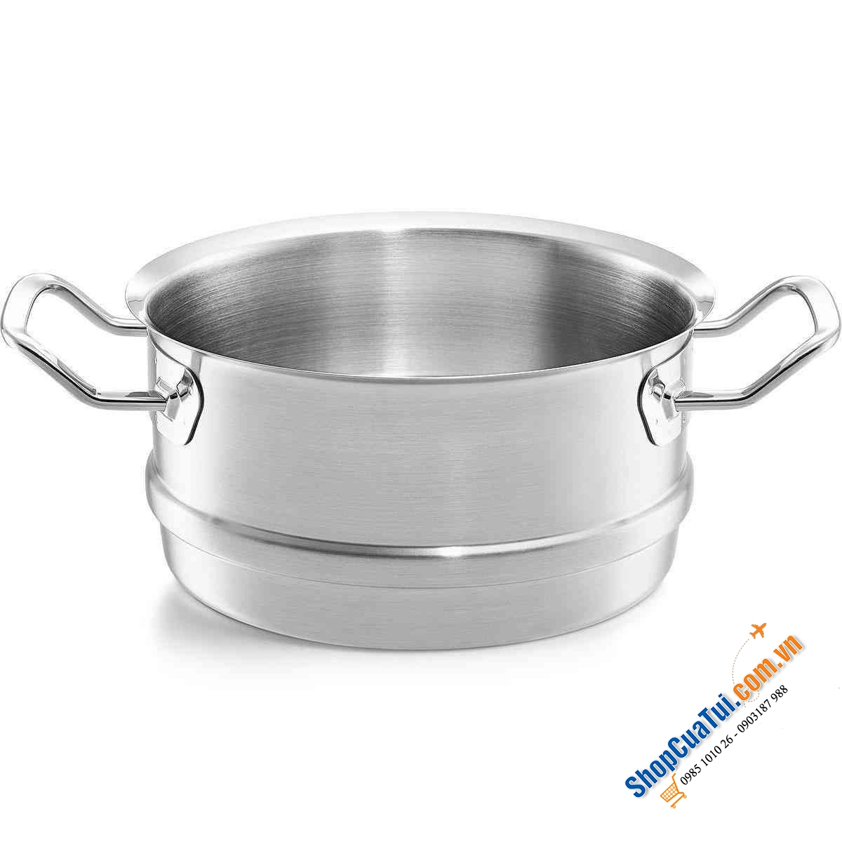 XỬNG HẤP FISSLER PROFI 20cm Nằm trong bộ sưu tập đình đám của Nhà Fissler Profi, phù hợp với các nồi miệng 20cm