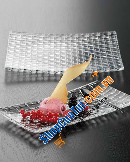 ĐĨA DÀI HÌNH CHỮ NHẬT NACHTMANN BOSSA NOVA 81399 - Made in Germany - kt 28x12cm