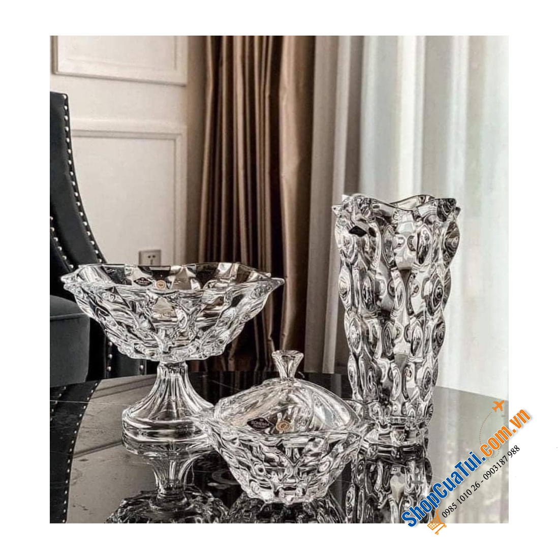 Thố B0HEMIA Samba - size 21cm - Vẻ đẹp trong trẻo không tì vết