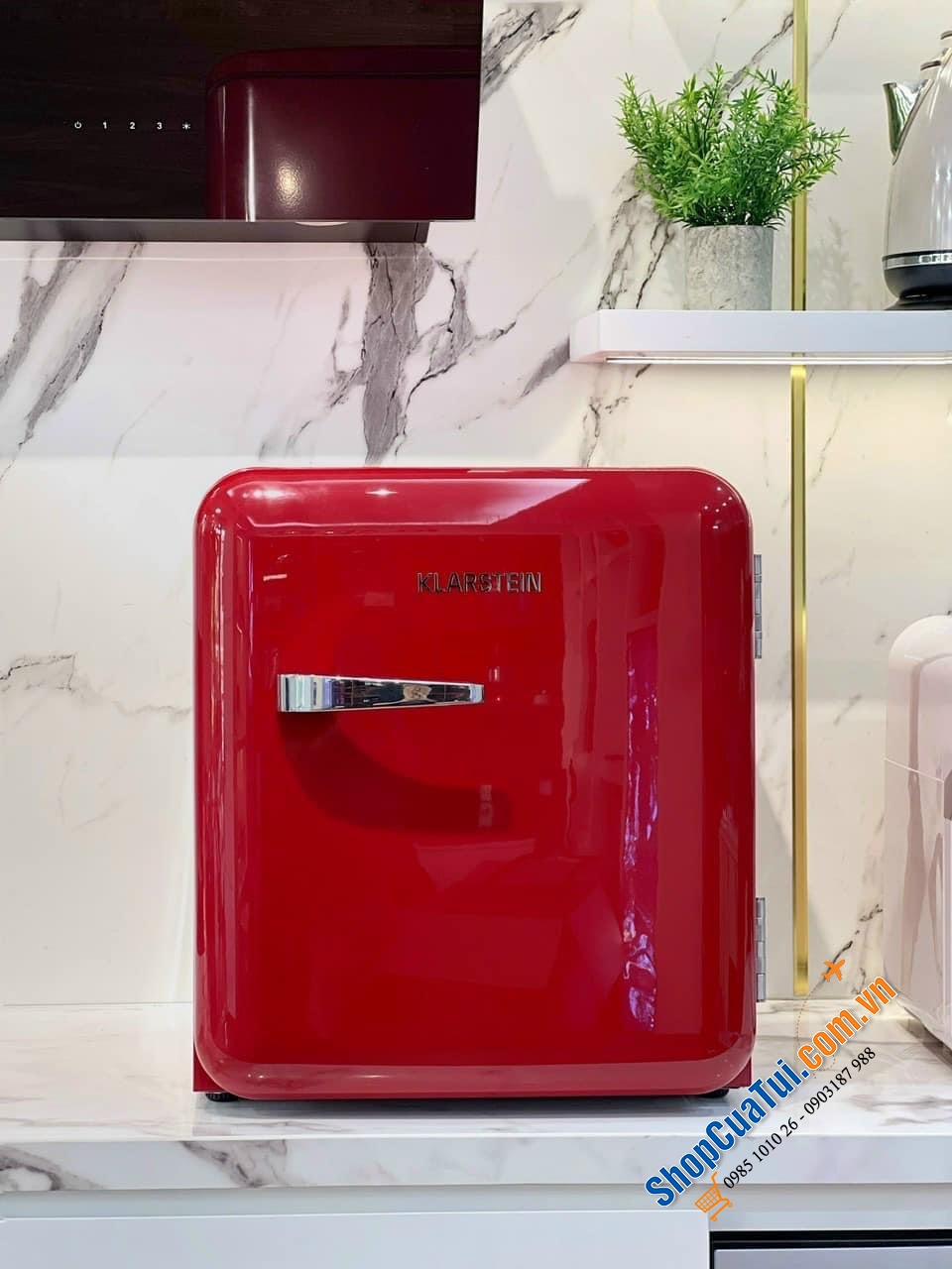 Tủ lạnh Klarstein Audrey Mini Retro dung tích 37 Lít