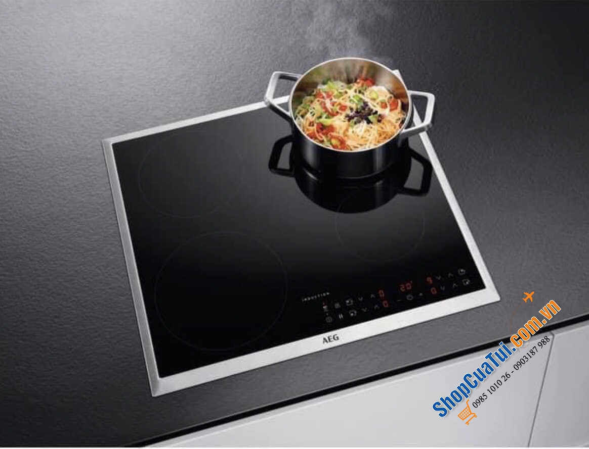Bếp từ 4 vùng nấu AEG IKB6430AXB - lắp âm, Made in Germany
