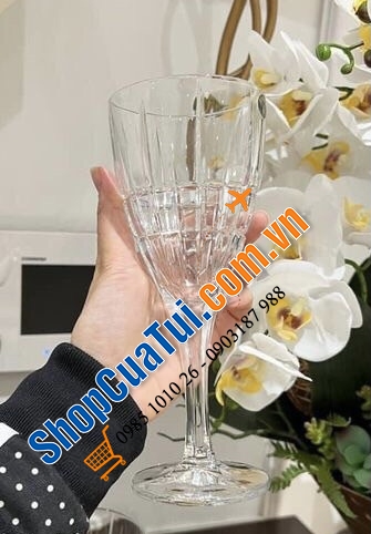 Set 6 ly pha lê Bohemia Dover 320ml - SX tại Séc - Phong cách hoàng gia, chất lượng đỉnh cao