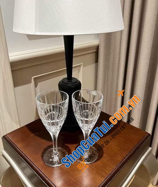 Set 6 ly pha lê Bohemia Dover 320ml - SX tại Séc - Phong cách hoàng gia, chất lượng đỉnh cao