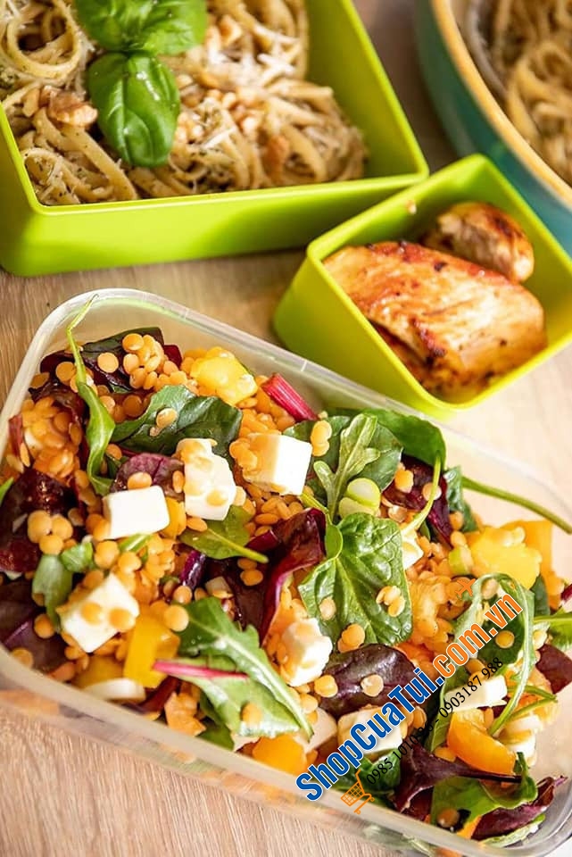 Hộp đựng thực phẩm Emsa XL dung tích 2,3L N1071600 - Made in Germany