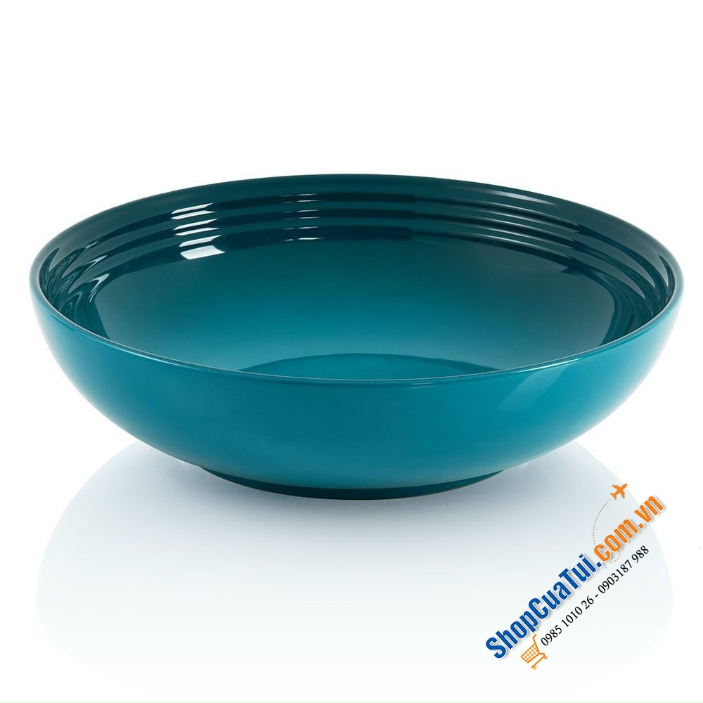 BÁT SIÊU TO LE CREUSET 32cm - 4,2L - đĩa sâu lòng hợp làm đĩa Salat, đĩa đựng trái cây, trộn,...cầu vồng