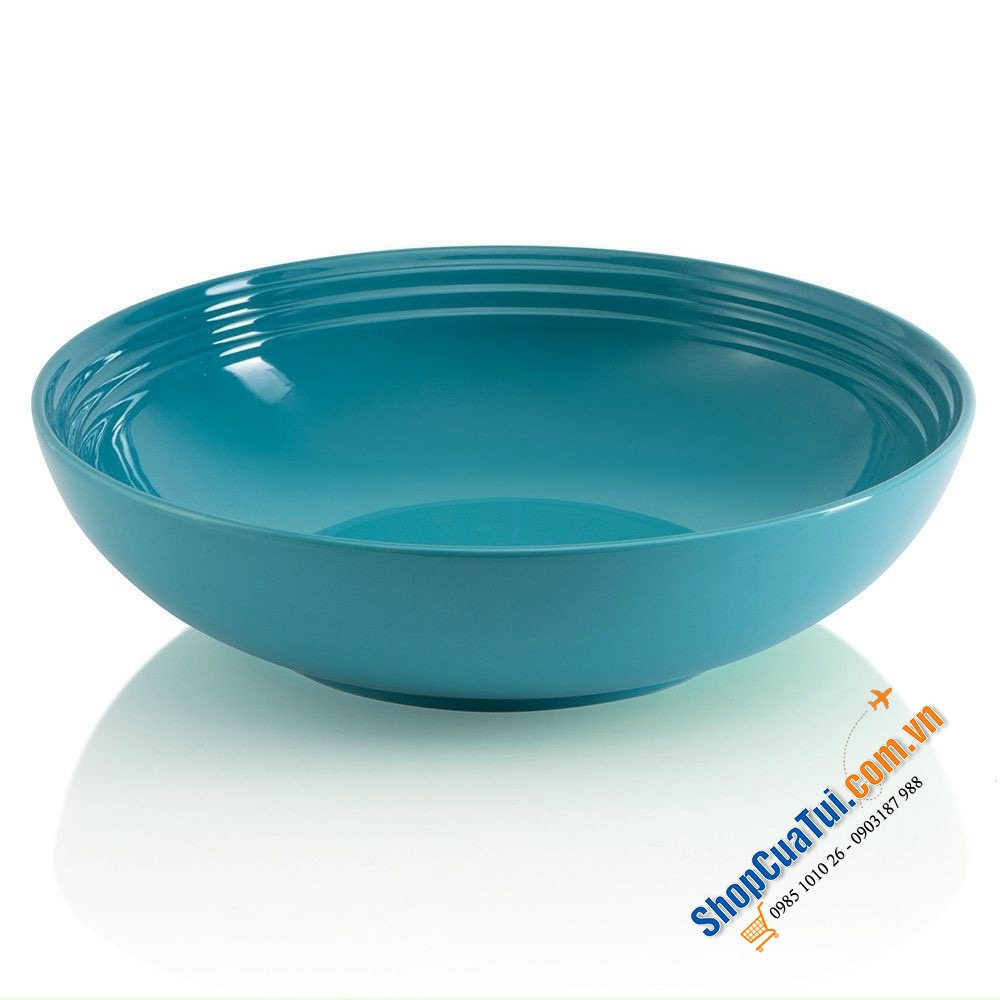 BÁT SIÊU TO LE CREUSET 32cm - 4,2L - đĩa sâu lòng hợp làm đĩa Salat, đĩa đựng trái cây, trộn,...cầu vồng