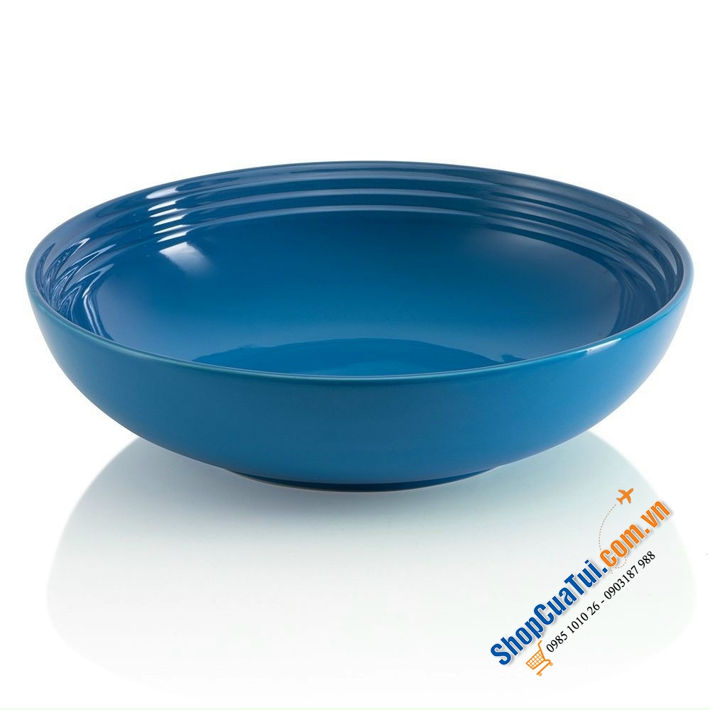 BÁT SIÊU TO LE CREUSET 32cm - 4,2L - đĩa sâu lòng hợp làm đĩa Salat, đĩa đựng trái cây, trộn,...cầu vồng