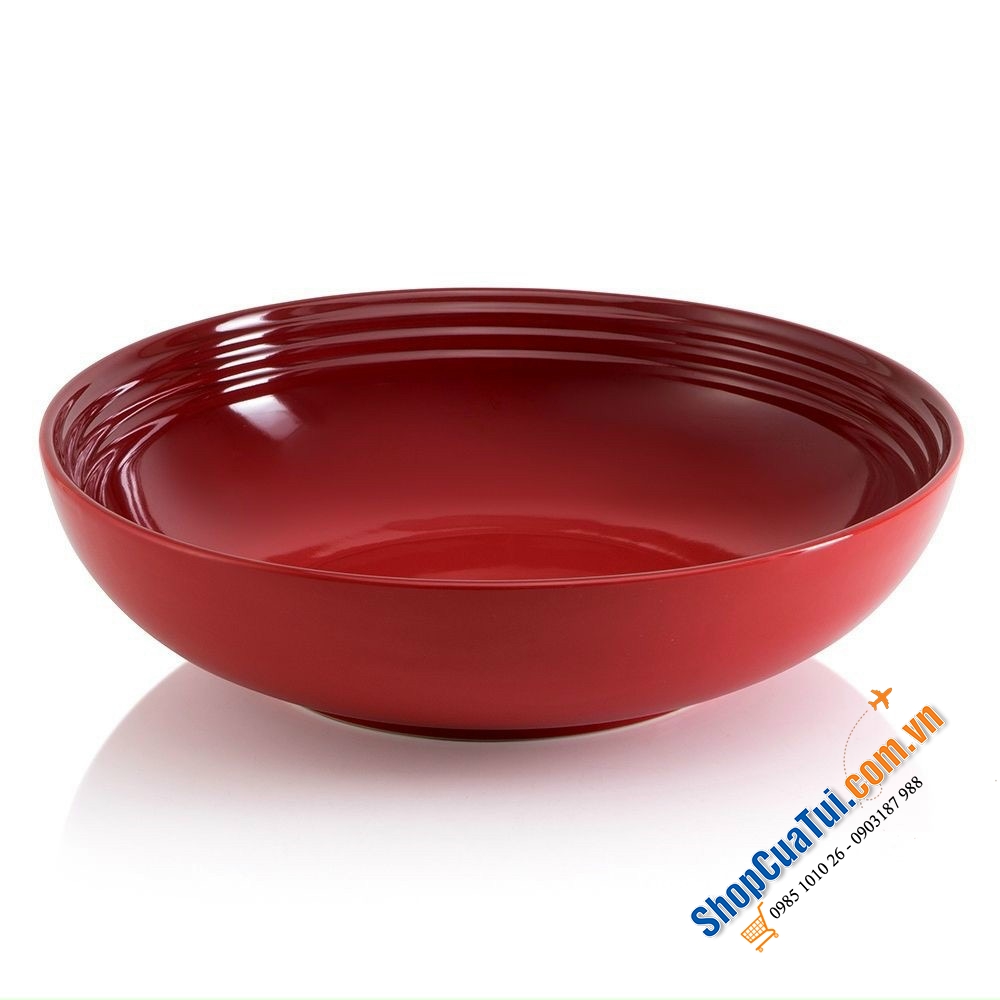 BÁT SIÊU TO LE CREUSET 32cm - 4,2L - đĩa sâu lòng hợp làm đĩa Salat, đĩa đựng trái cây, trộn,...cầu vồng