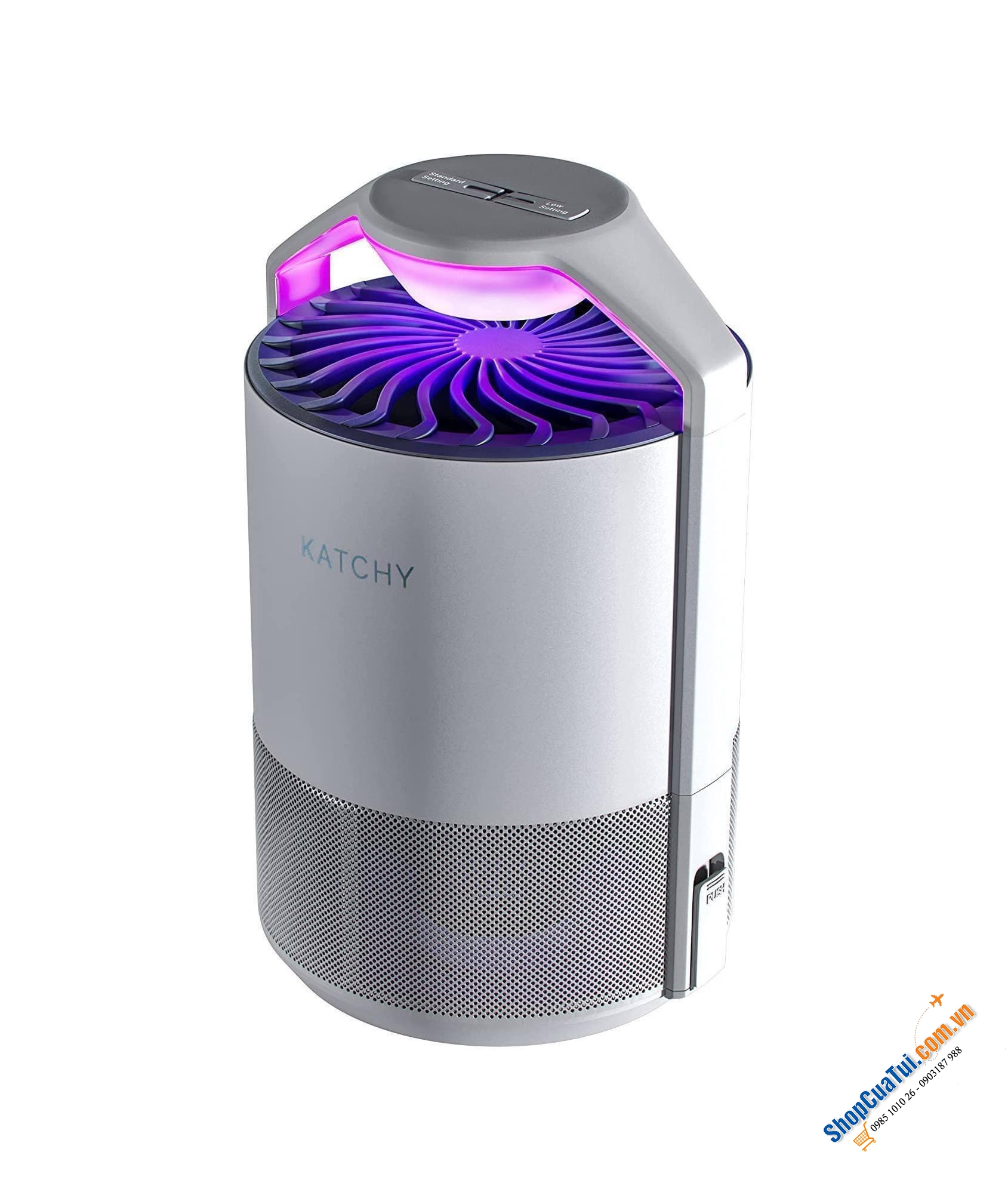 Đèn bắt muỗi trong nhà của KATCHY - thu hút muỗi bằng ánh sáng đèn led