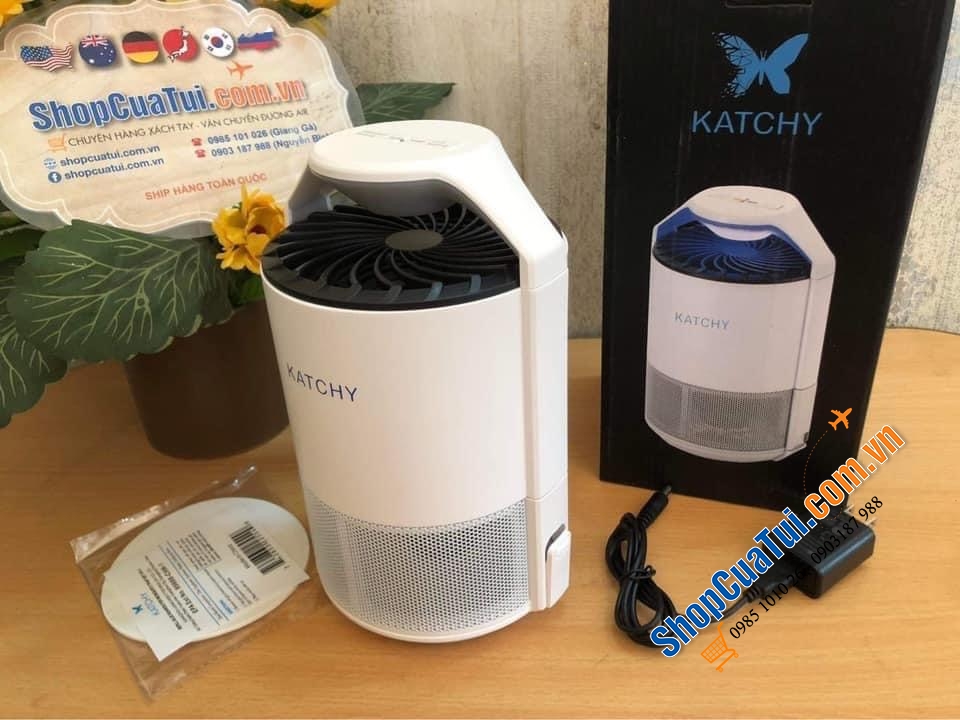 Đèn bắt muỗi trong nhà của KATCHY - thu hút muỗi bằng ánh sáng đèn led