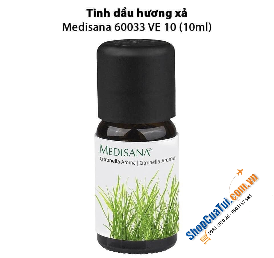 TINH DẦU MEDISANA 10ml - Sự kết hợp nhẹ nhàng và tinh tế dành cho ngôi nhà của bạn... hương xả, cam, gỗ
