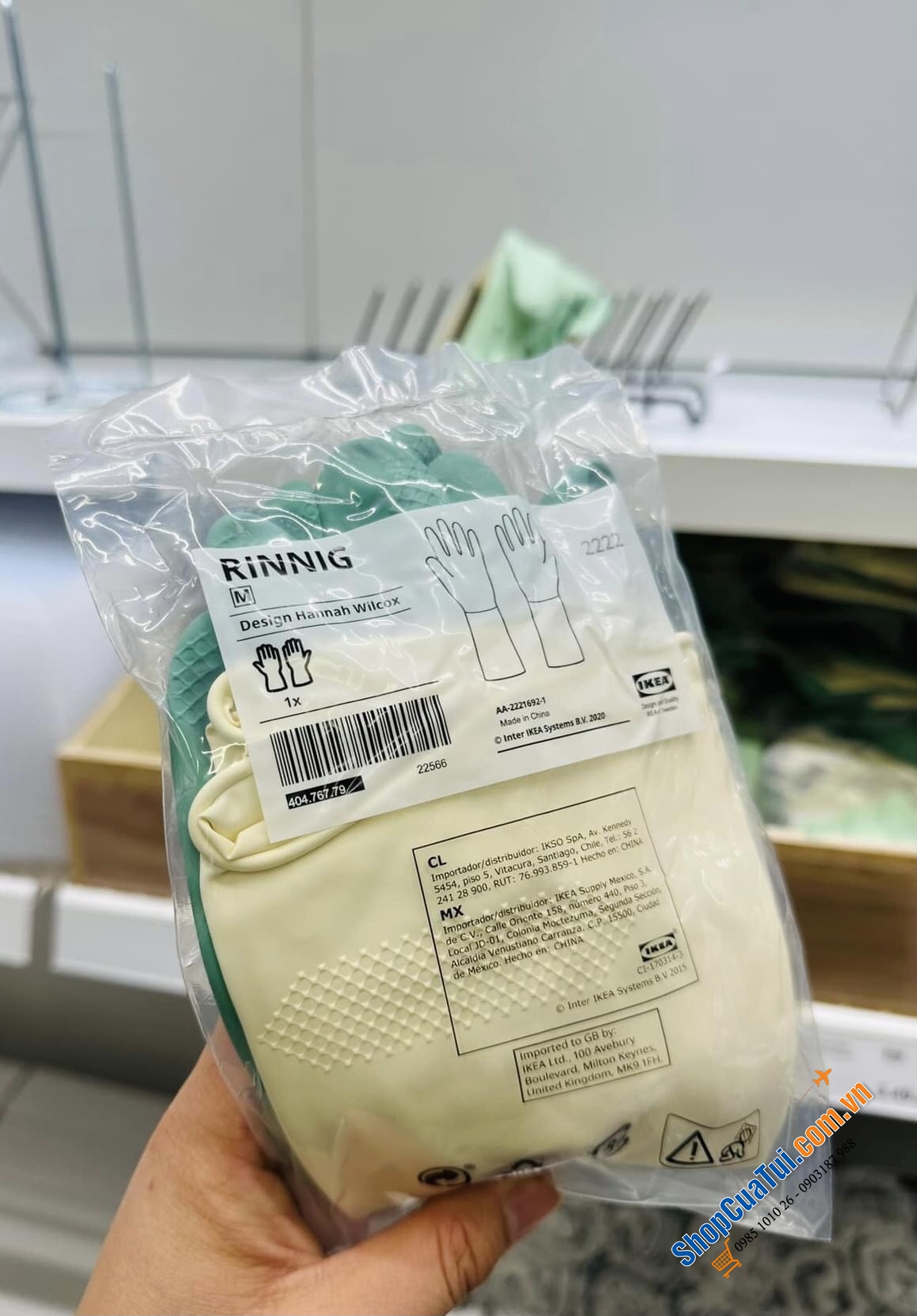 Găng tay cao su IKEA ĐỨC.