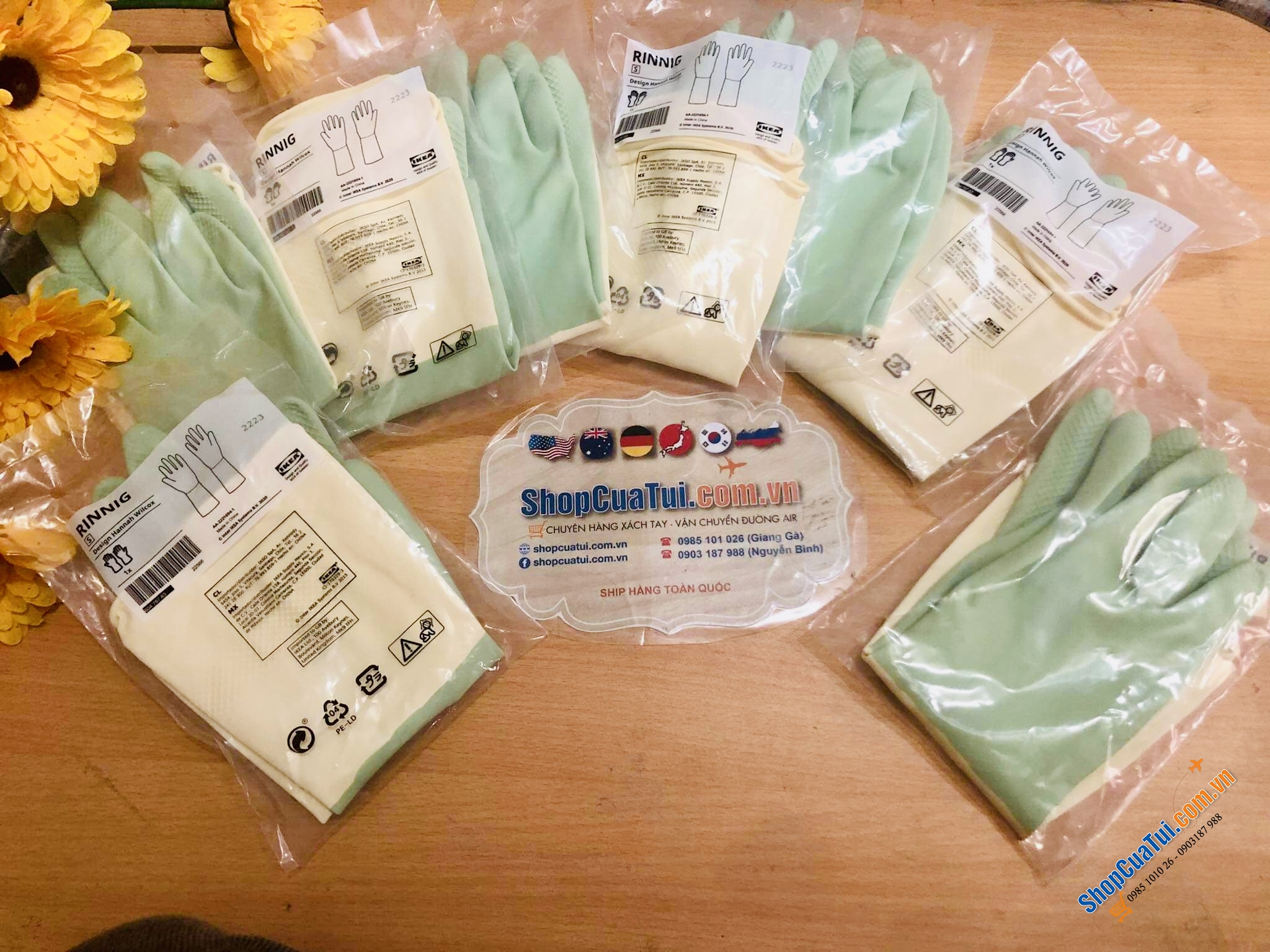 Găng tay cao su IKEA ĐỨC.