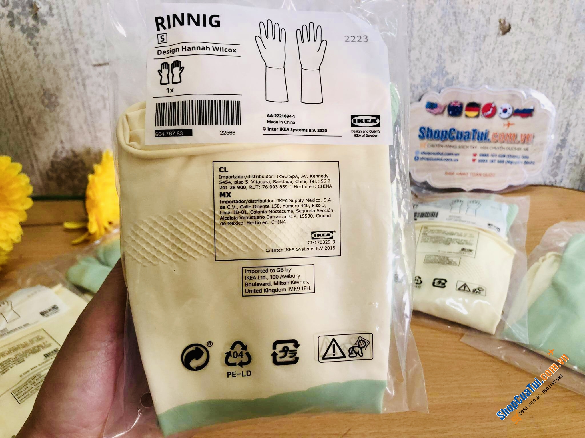 Găng tay cao su IKEA ĐỨC.