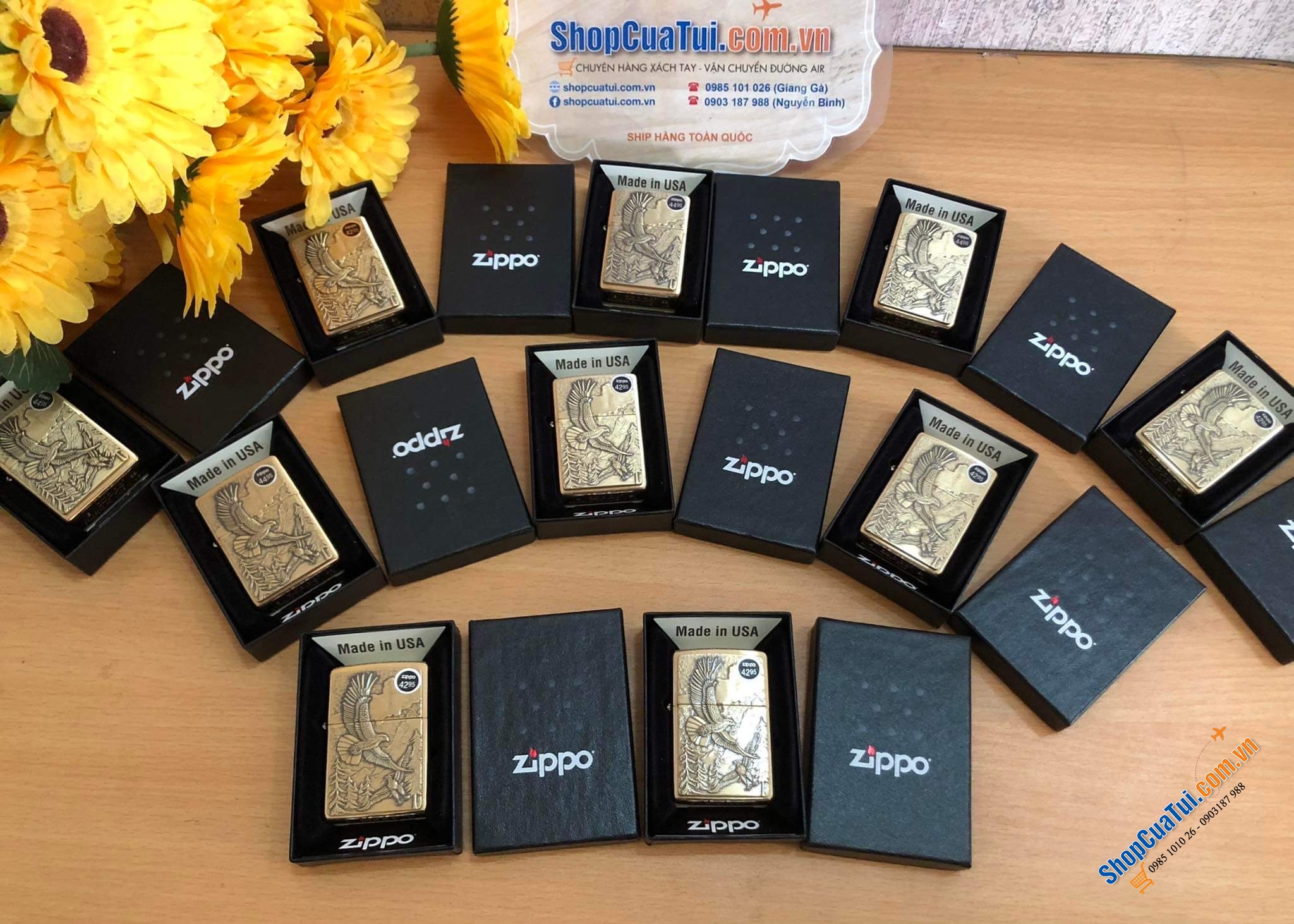 BẬT LỬA Zippo Đại Bàng - Made in USA