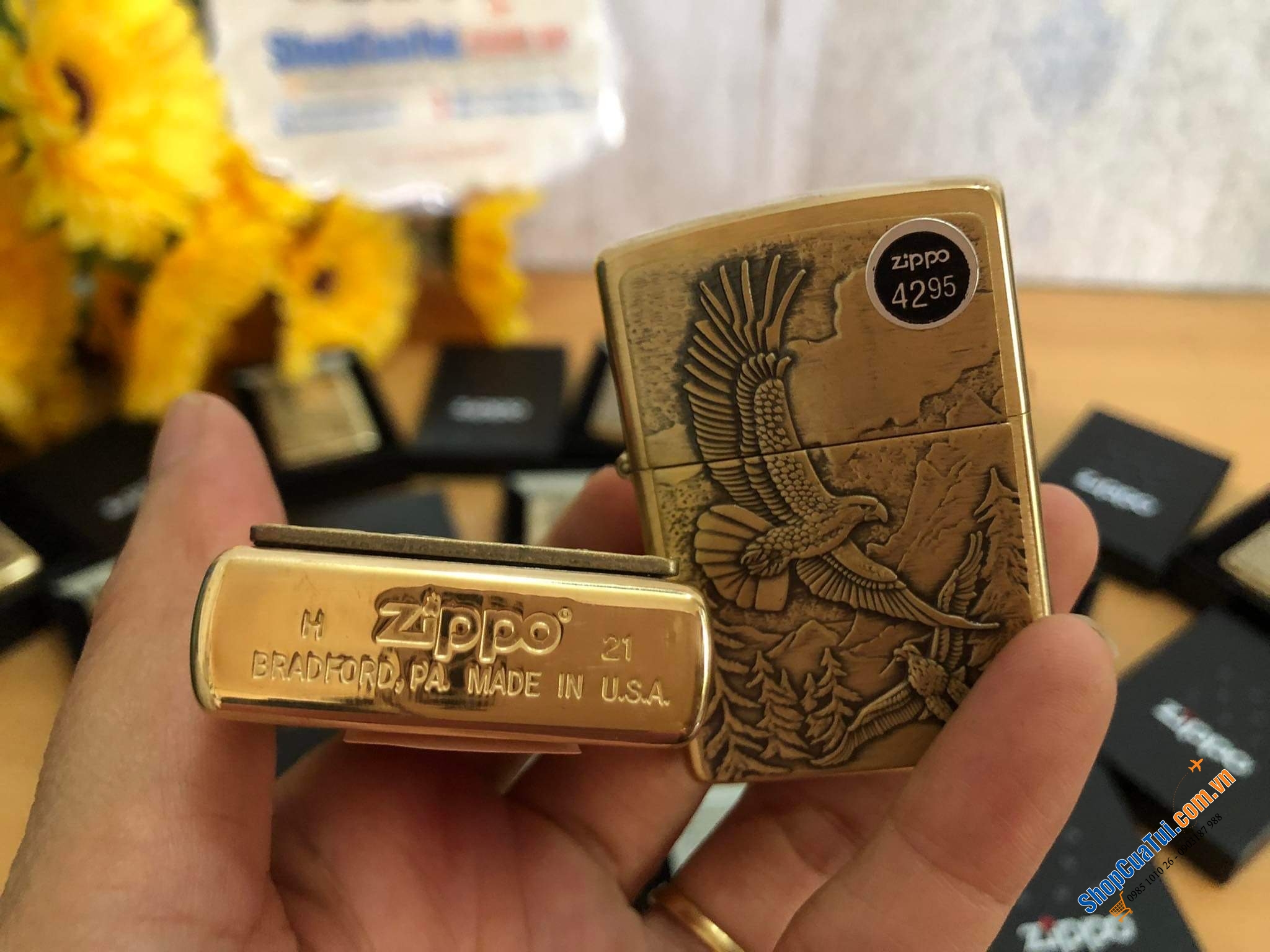 BẬT LỬA Zippo Đại Bàng - Made in USA