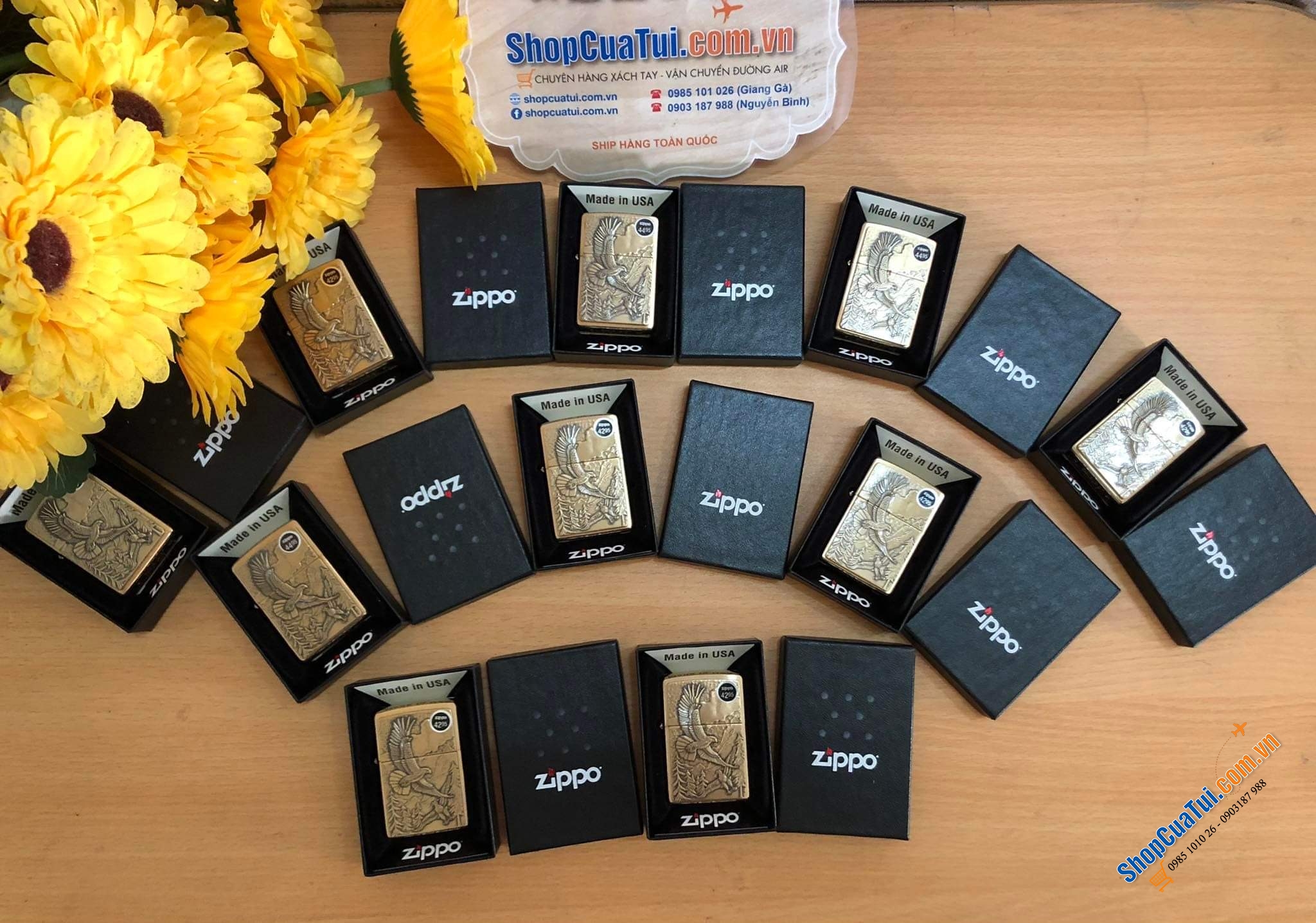 BẬT LỬA Zippo Đại Bàng - Made in USA