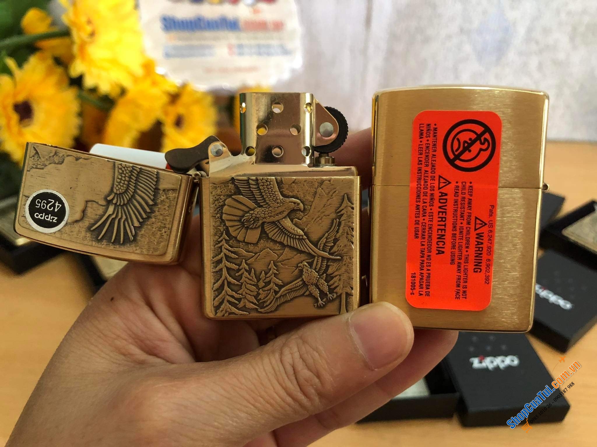 BẬT LỬA Zippo Đại Bàng - Made in USA