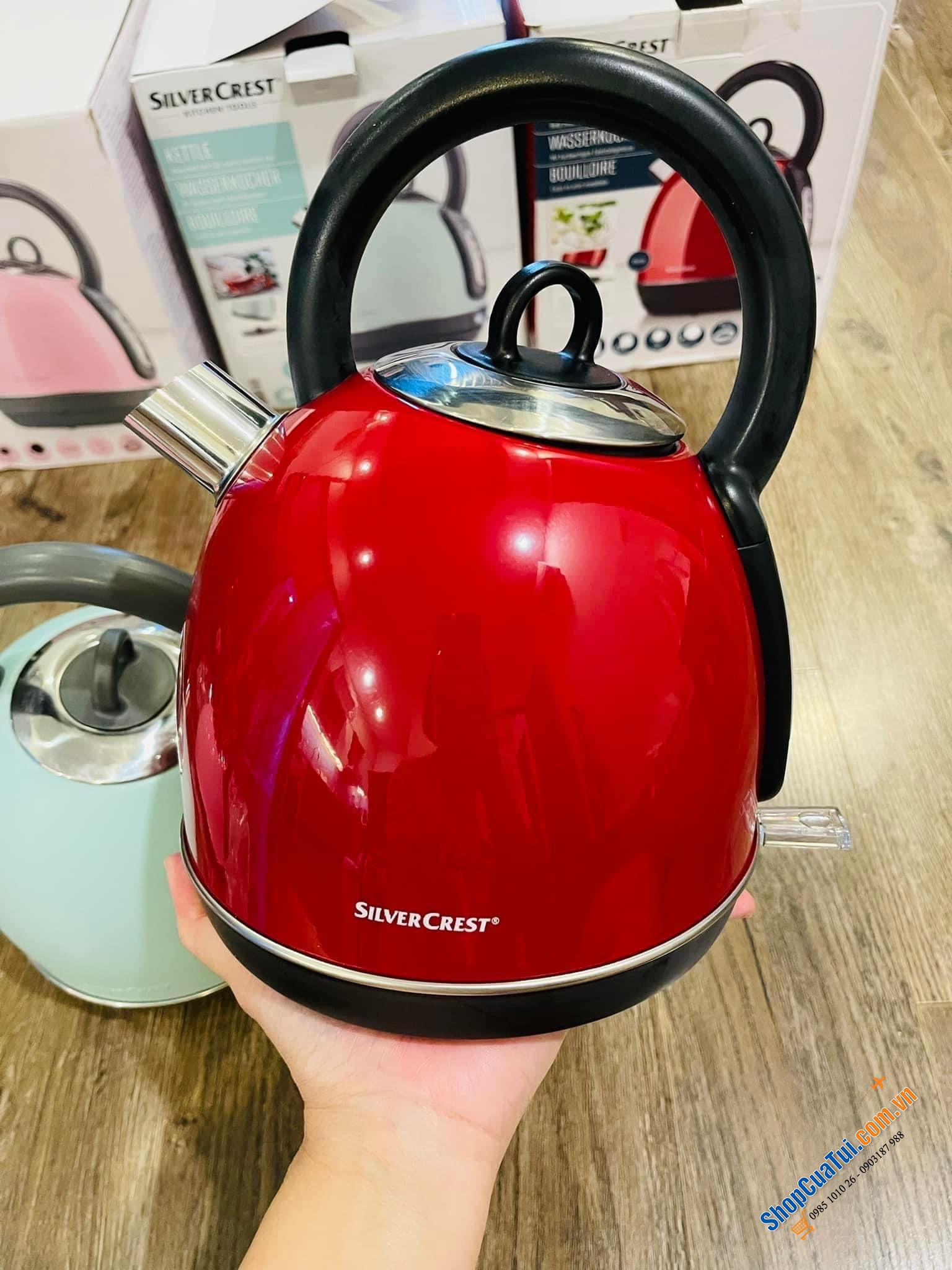 ẤM SIÊU TỐC SILVERCREST® NỘI ĐỊA ĐỨC 1,8 Lít