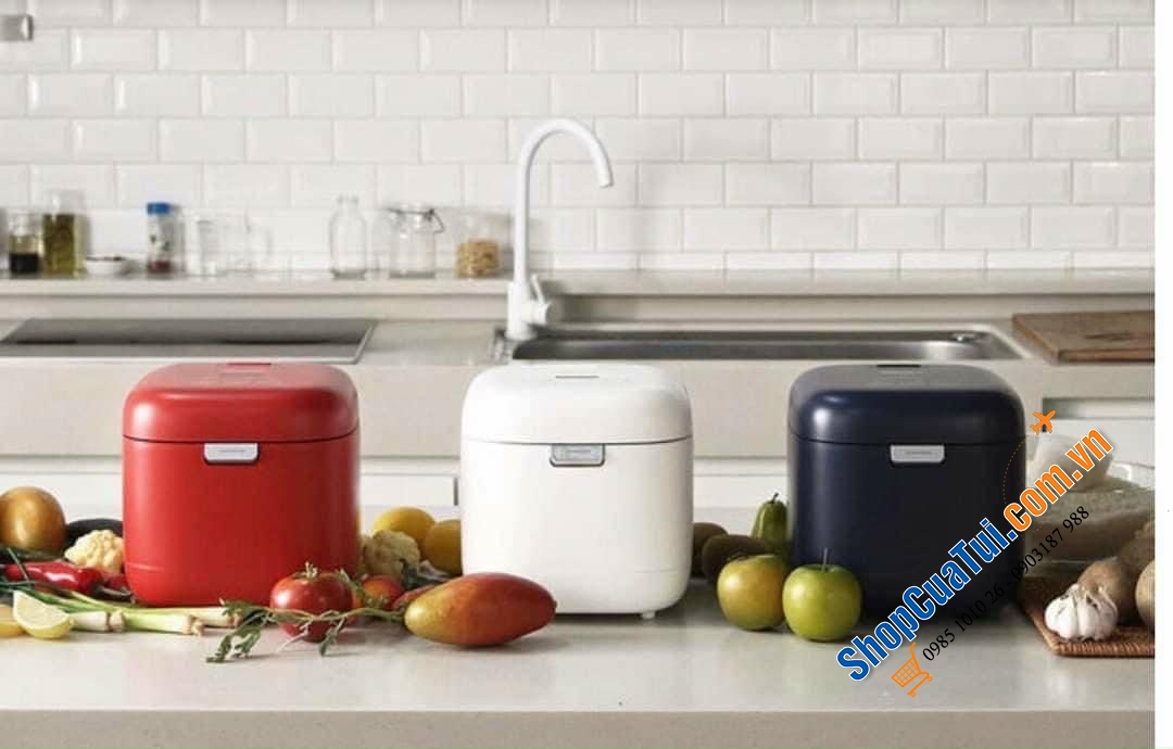 Nồi cơm tách đường siêu cao cấp của Lacuzin đẹp  quá thể đáng - LCZ2020 - Dung tích tổng 2 lit, dung tích nấu tương đương nồi cơm 1.08 lit dành cho 4 người ăn, phù hợp người bị tiểu đường, muốn giảm cân,..
