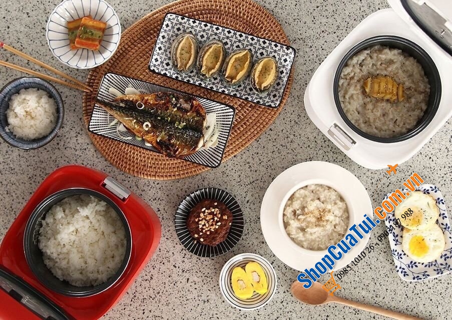 Nồi cơm tách đường siêu cao cấp của Lacuzin đẹp quá thể đáng - LCZ2020 - Dung tích tổng 2 lit, dung tích nấu tương đương nồi cơm 1.08 lit dành cho 4 người ăn, phù hợp người bị tiểu đường, muốn giảm cân,..