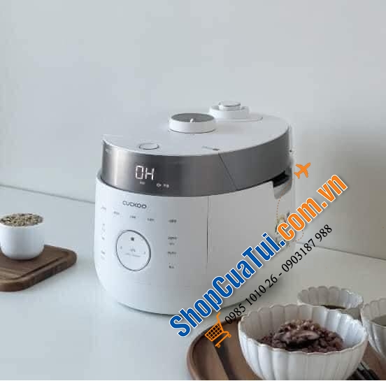 Nồi cơm tách đường cao tần cảm ứng áp suất kép Cuckoo LHLR1010FW 1.8l