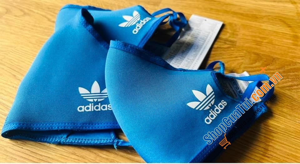 SET 3 KHẨU TRANG ADIDAS - MUA TẠI ĐỨC - rất thoải mái, có thể giặt và tái sử dụng để rèn luyện thói quen lành mạnh mỗi ngày