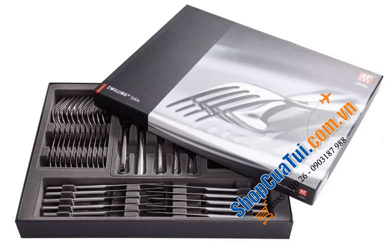 Set dao thìa dĩa Zwilling Andrew 60 món Mẫu mới 2022 - Đẹp mê ly