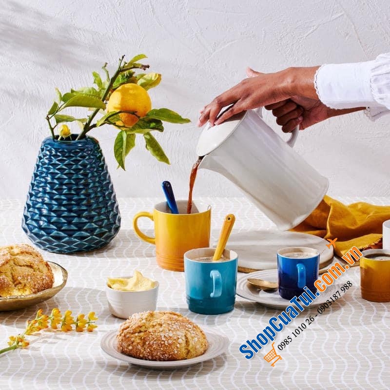 SET 4 CỐC LE CREUSET 100 ML KÈM HỘP RIVIERA - SET 4 CỐC LE CREUSET RIVIERA COLLECTION